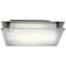 Access Lighting Vision, Flush Mount, Brushed Steel Finish, Frosted Glass 50032-BS/FST - alternate 1